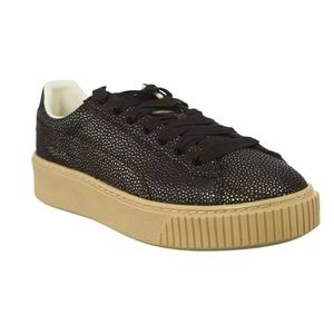 ▪️SOLD▪️PUMA Platform Leather Low-Top Fashion Sneakers